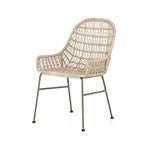 Bandera Outdoor Dining Chair Low Arm - Astonishing Home Collection