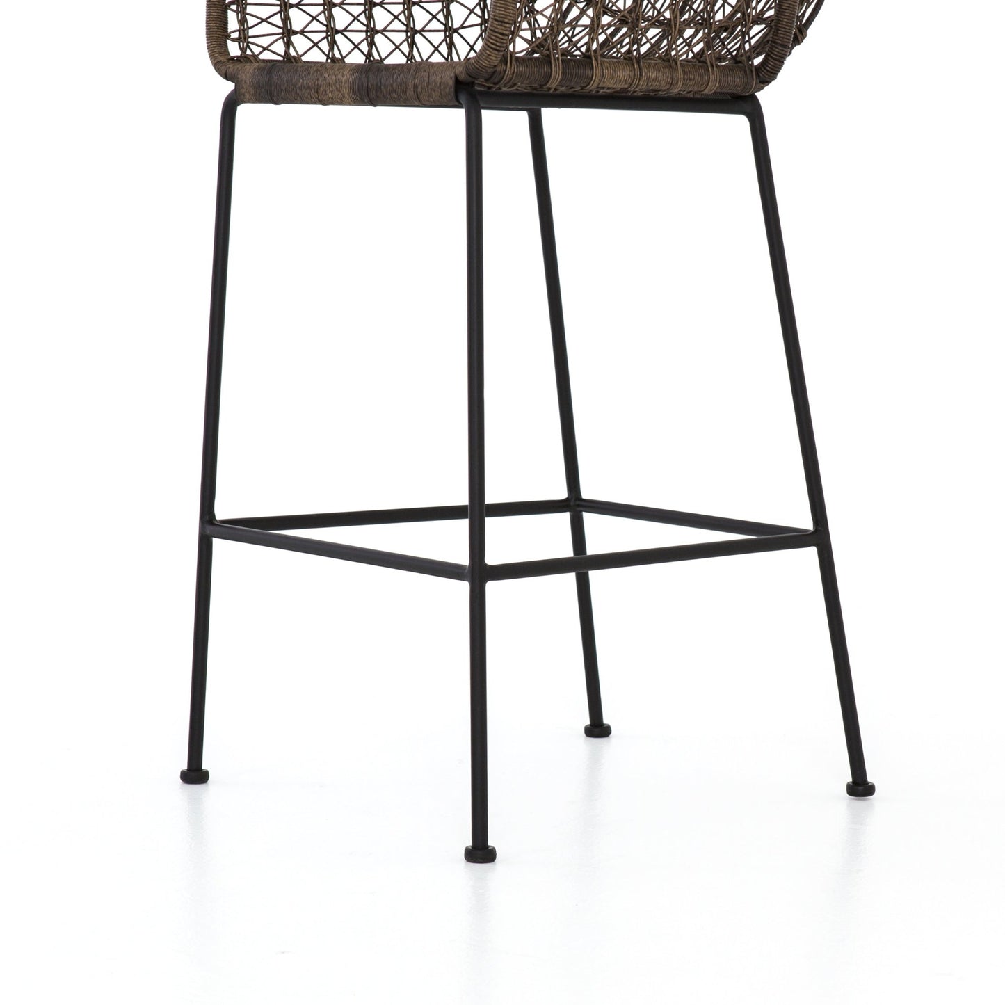 Bandera Outdoor Woven Bar Stool - Astonishing Home Collection