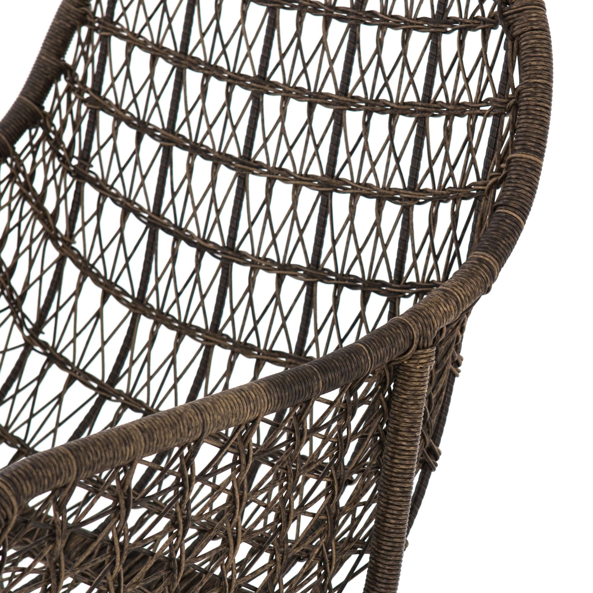 Bandera Outdoor Woven Bar Stool - Astonishing Home Collection