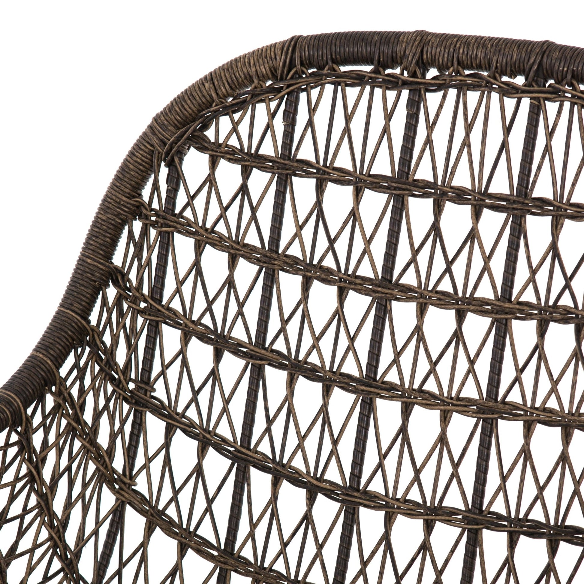 Bandera Outdoor Woven Bar Stool - Astonishing Home Collection