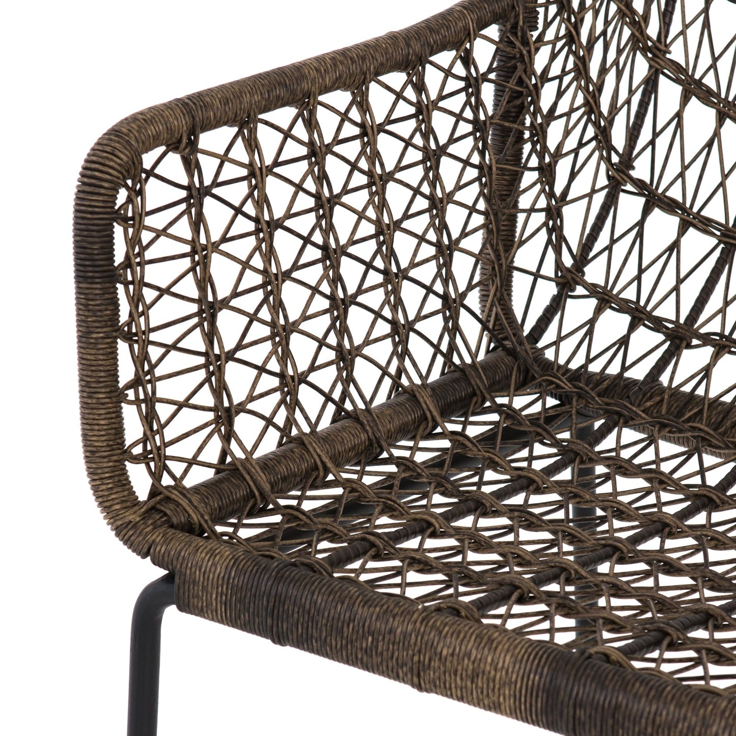 Bandera Outdoor Woven Bar Stool - Astonishing Home Collection