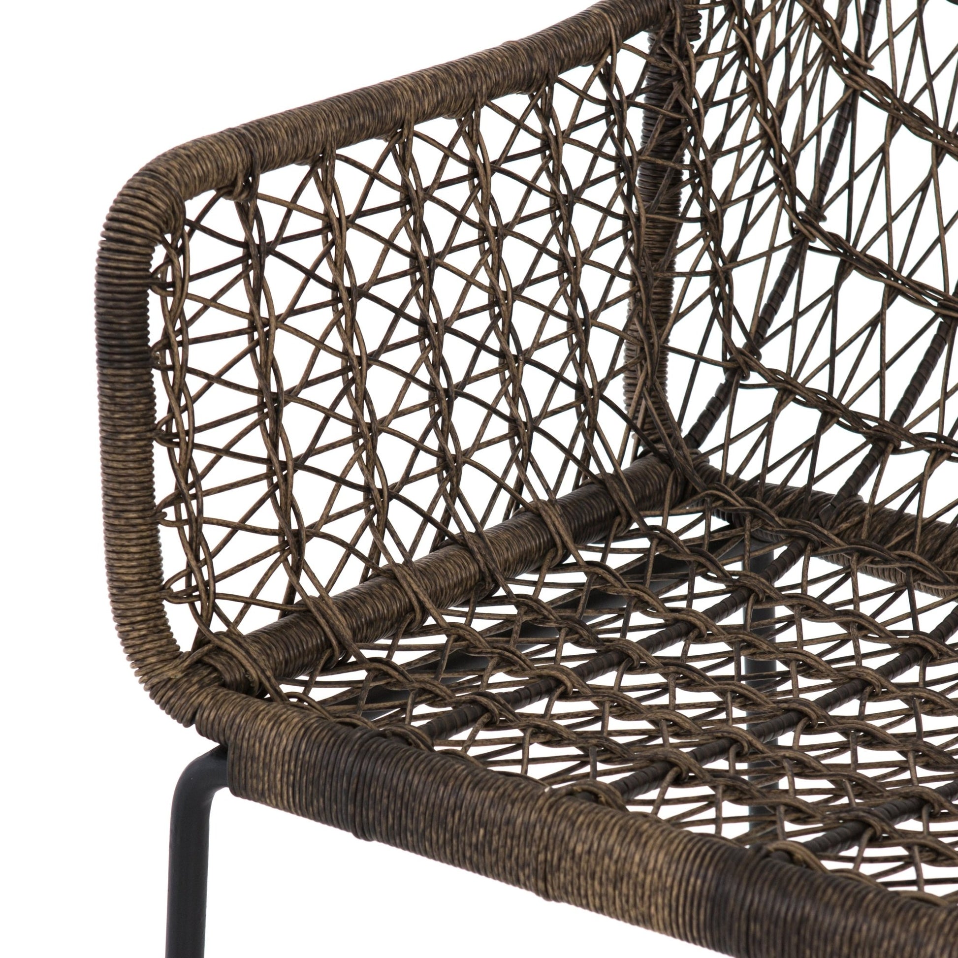Bandera Outdoor Woven Bar Stool - Astonishing Home Collection