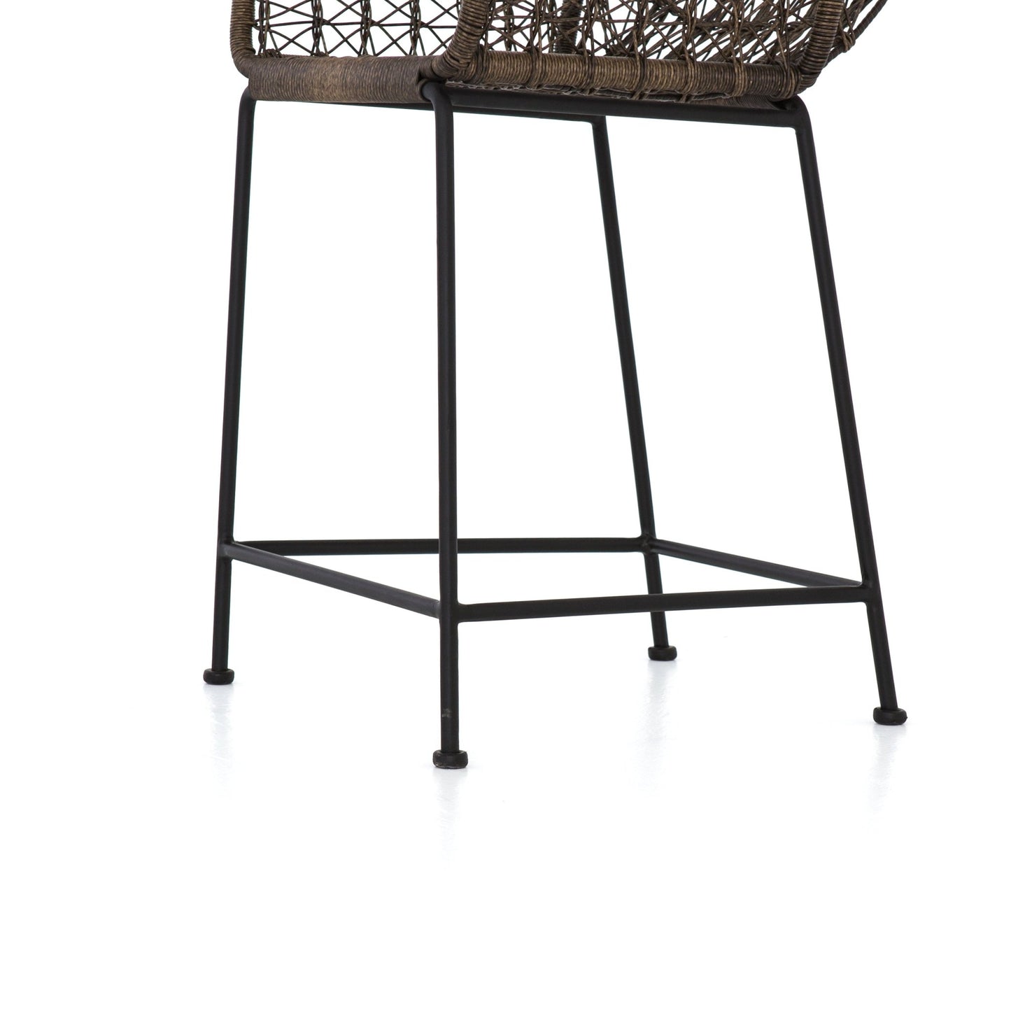 Bandera Outdoor Woven Counter Stool - Astonishing Home Collection