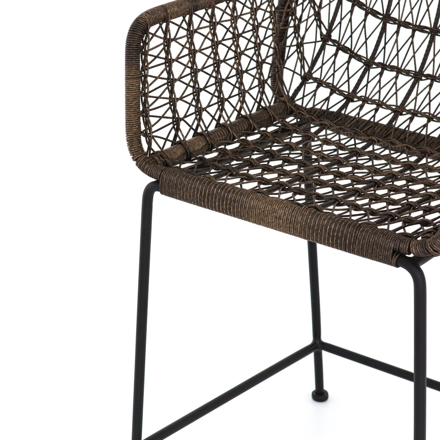 Bandera Outdoor Woven Counter Stool - Astonishing Home Collection
