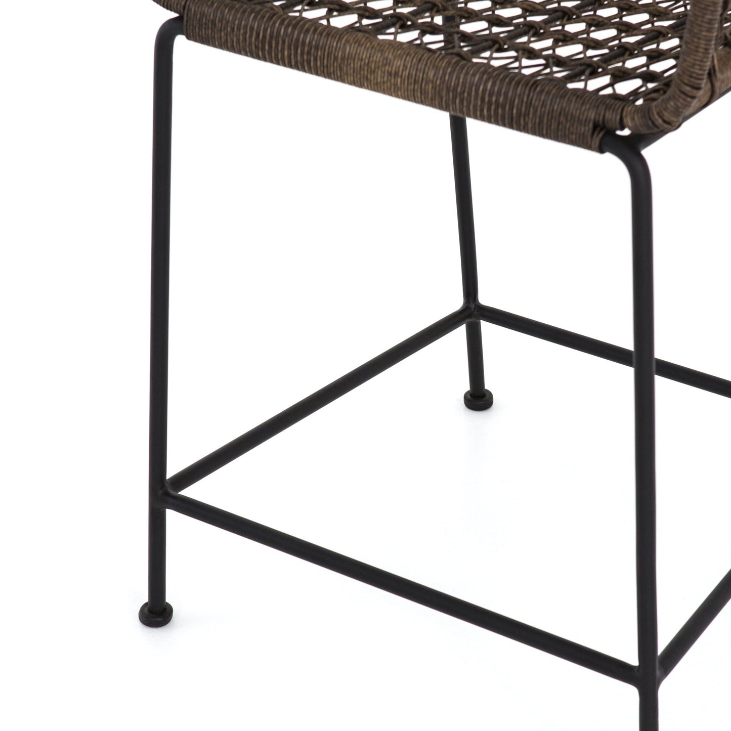 Bandera Outdoor Woven Counter Stool - Astonishing Home Collection