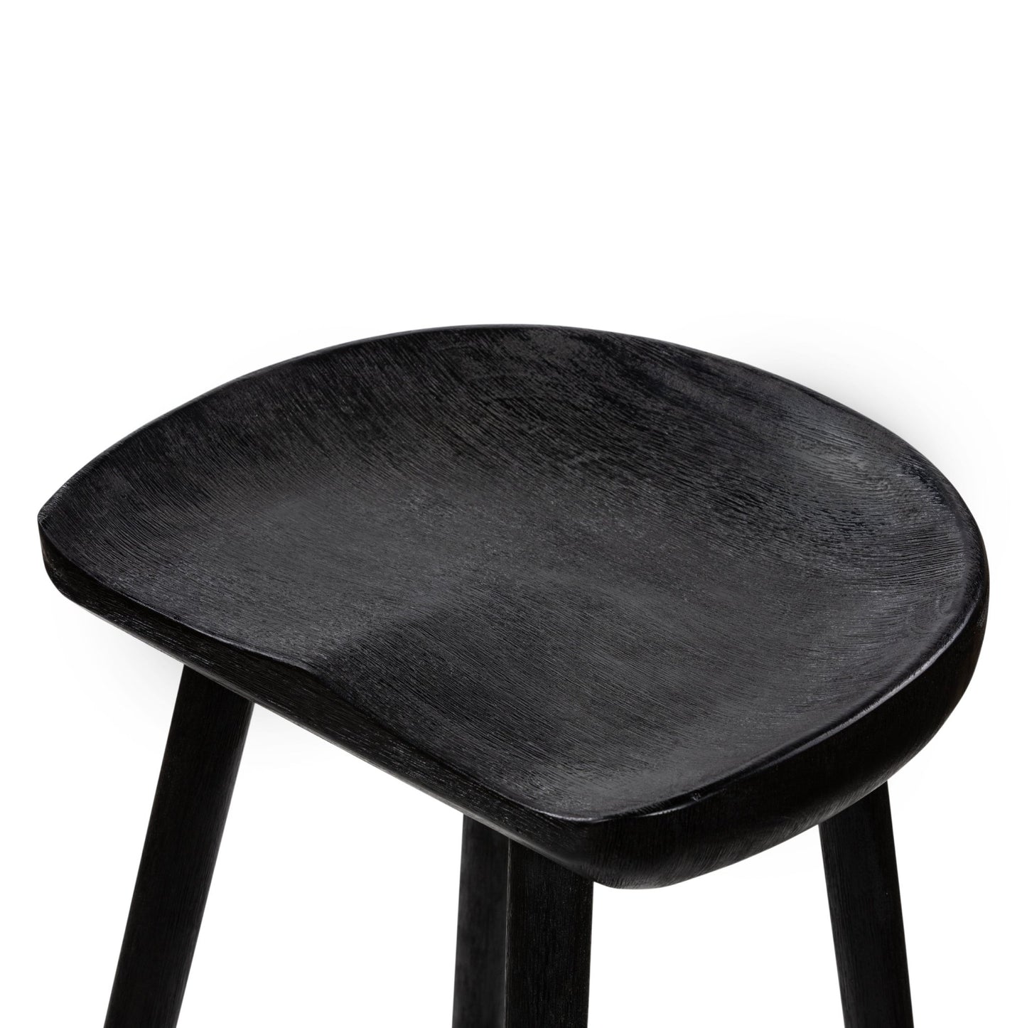 Barrett Stool-Matte Black Parawood-Bar - Astonishing Home Collection