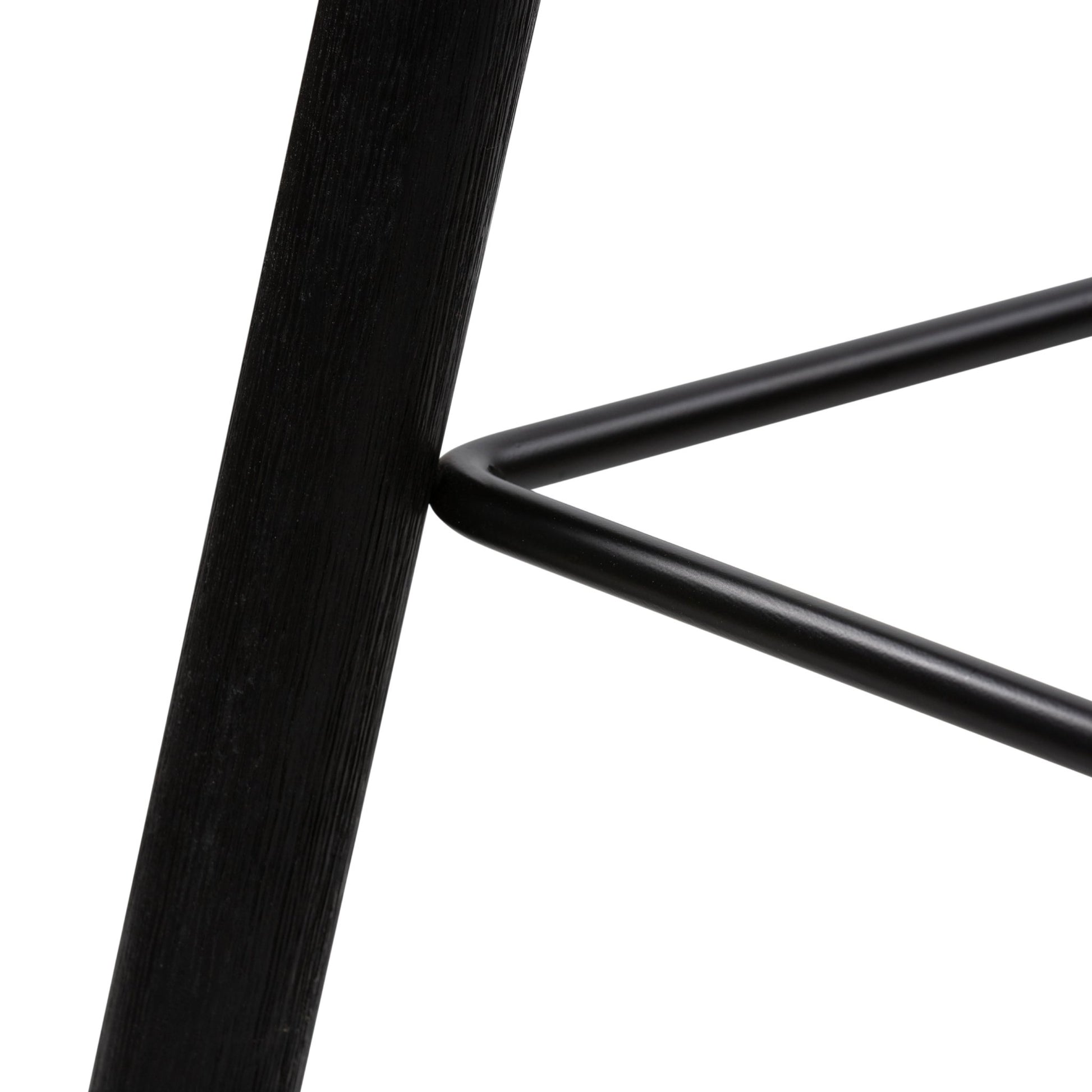 Barrett Stool-Matte Black Parawood-Bar - Astonishing Home Collection