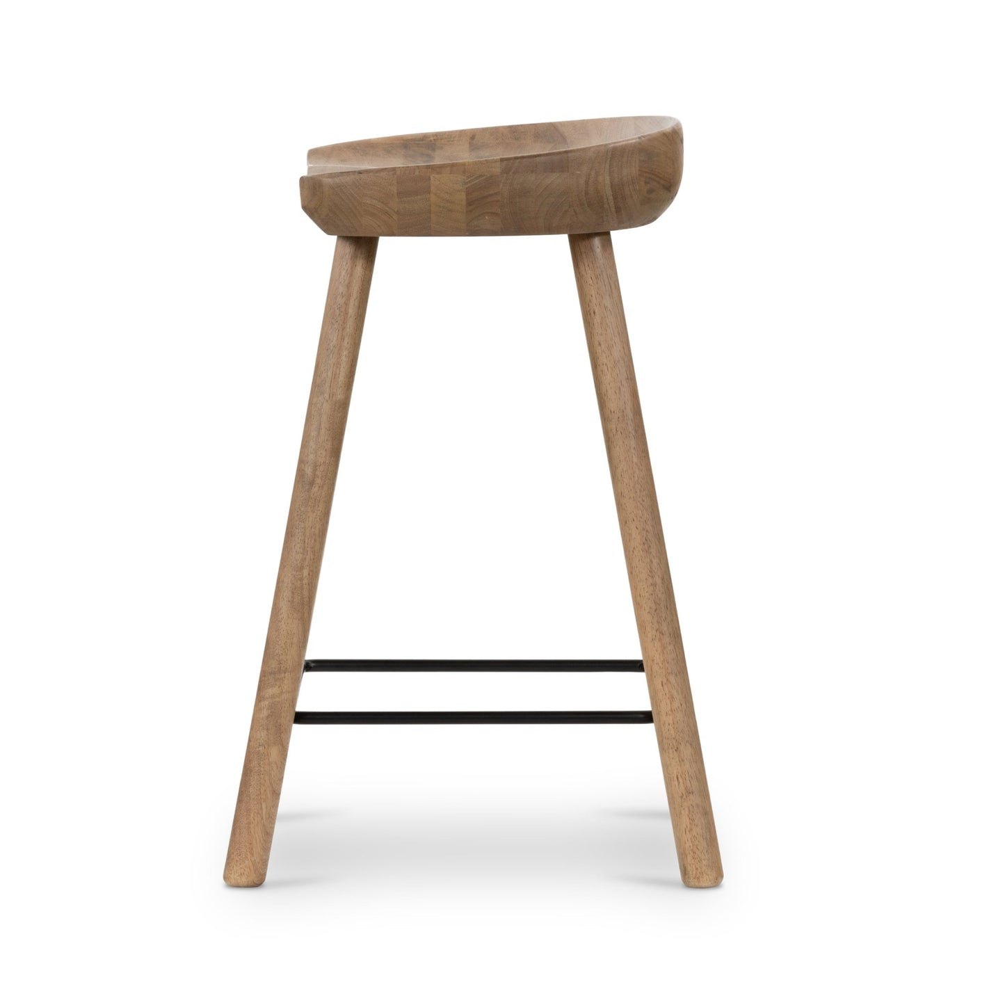 Barrett Stool-Natural Matte-Counter - Astonishing Home Collection