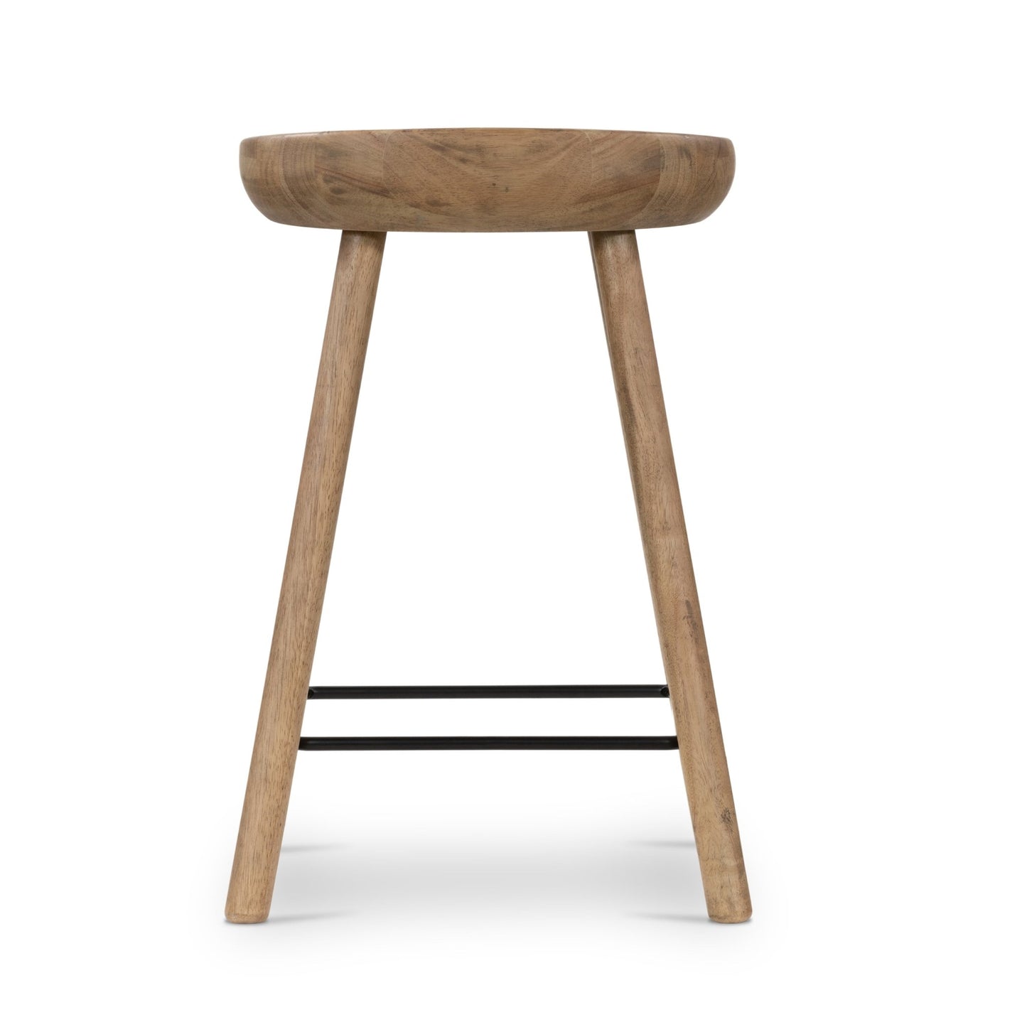 Barrett Stool-Natural Matte-Counter - Astonishing Home Collection
