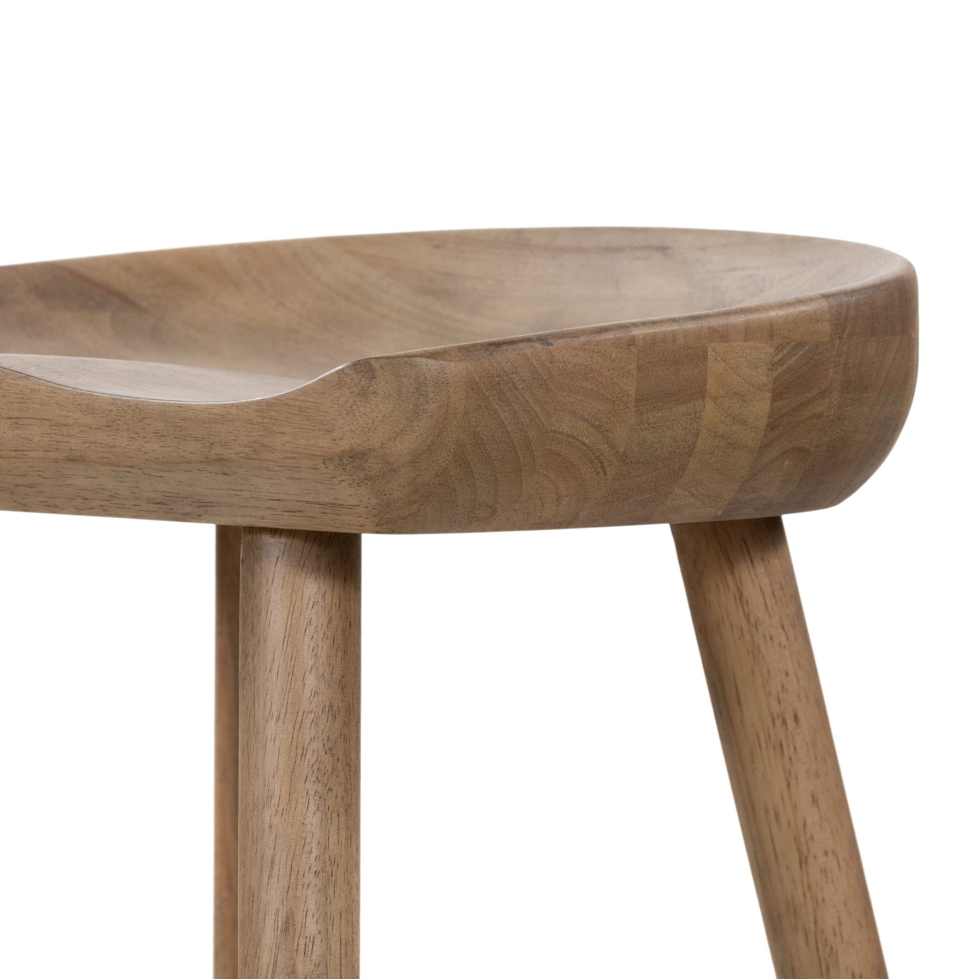 Barrett Stool-Natural Matte-Counter - Astonishing Home Collection