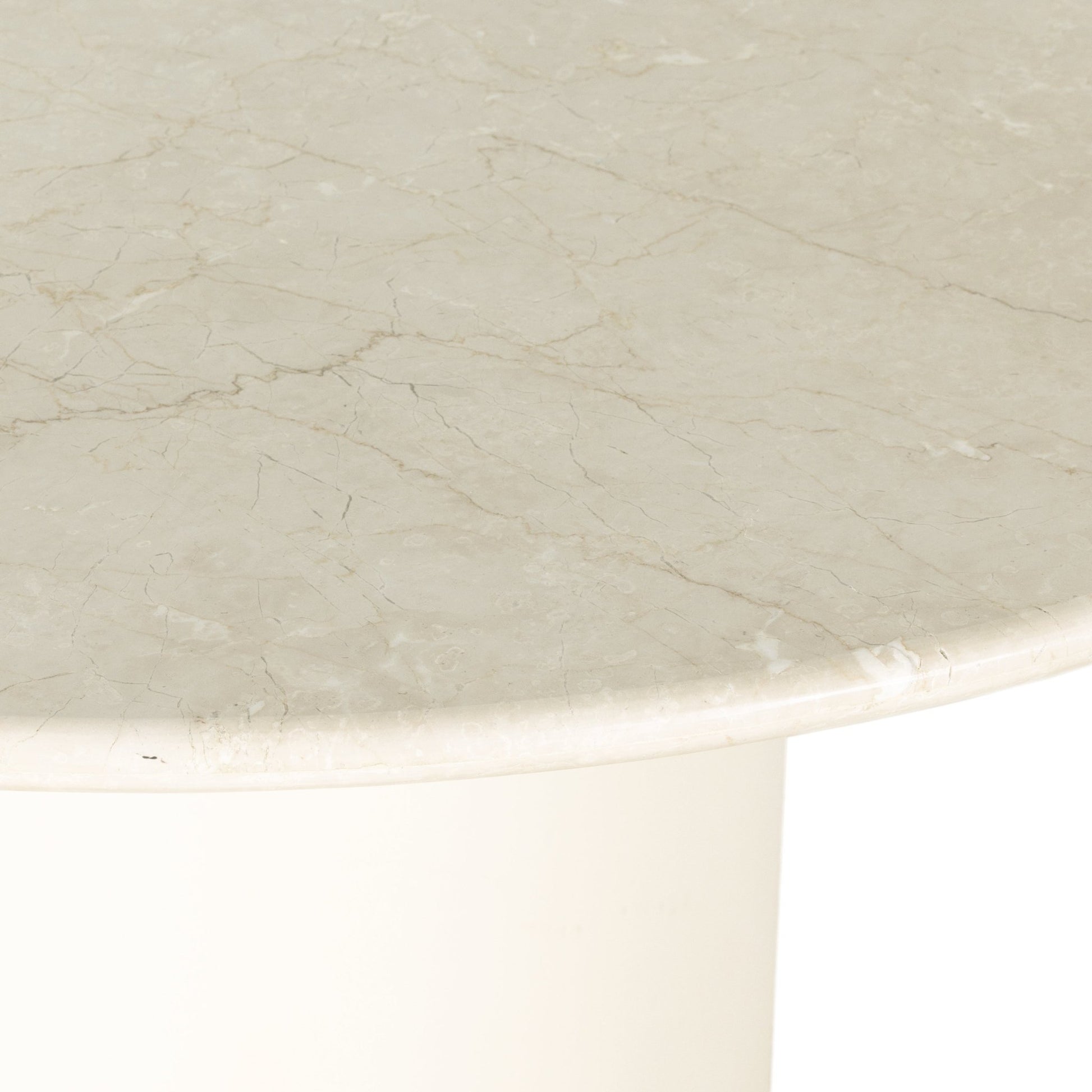 Belle Large Round Dining Table - Astonishing Home Collection