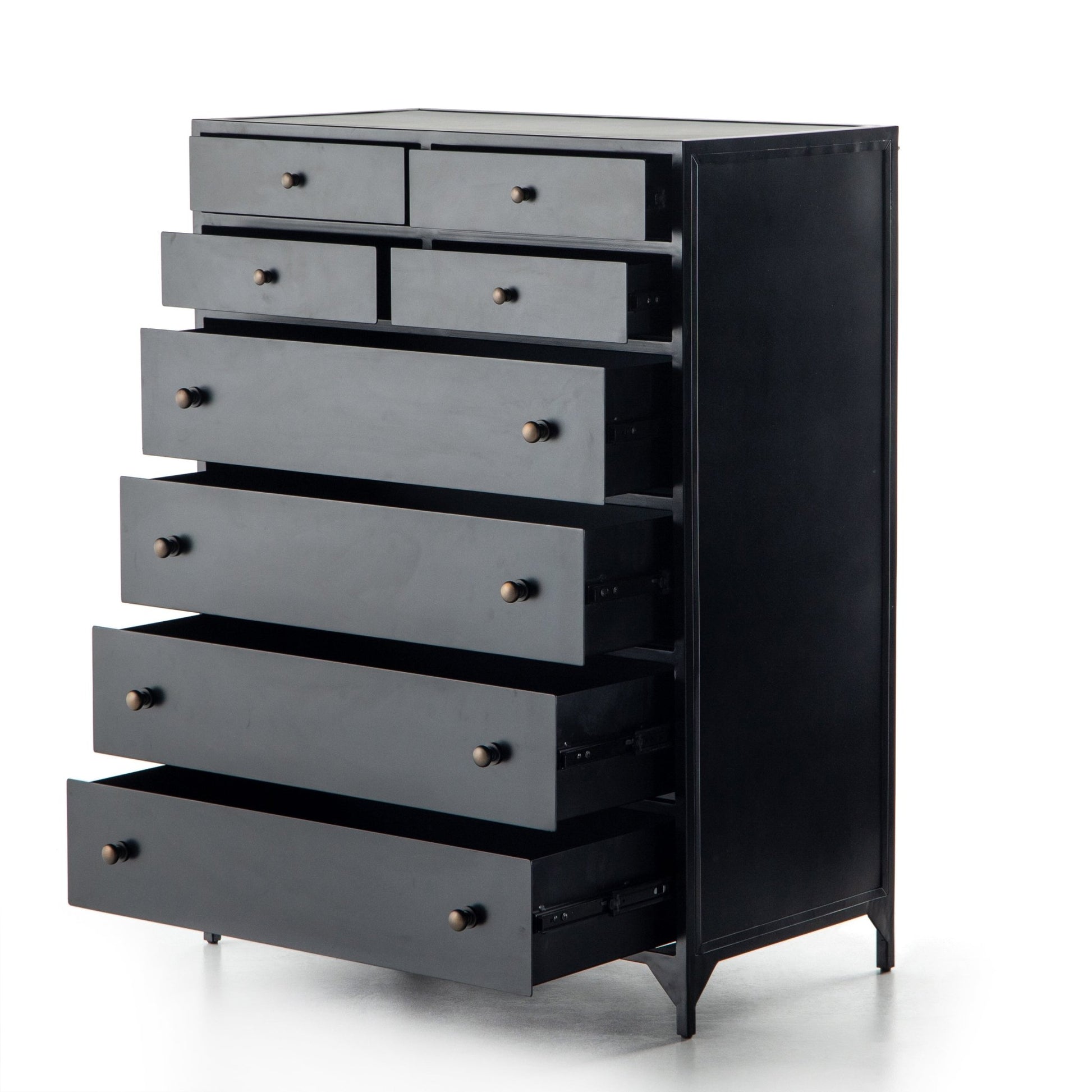 Belmont 8 Drawer Tall Dresser - Astonishing Home Collection