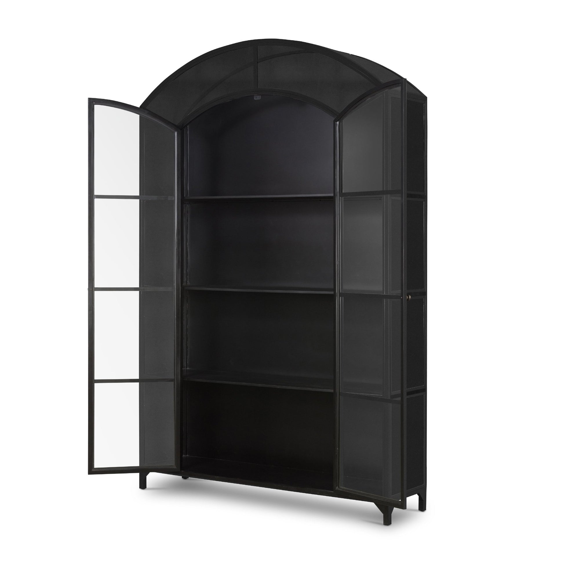 Belmont Wide Metal Cabinet - Astonishing Home Collection