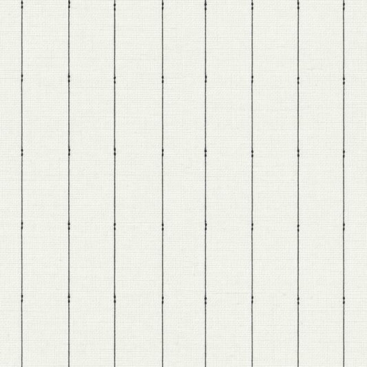 In Stitches Stripe Wallpaper